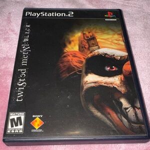 Sony PlayStation 2 Twisted Metal: Black - Black and Orange